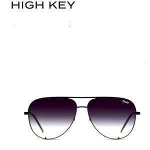 Quay High Key Sunglasses Black